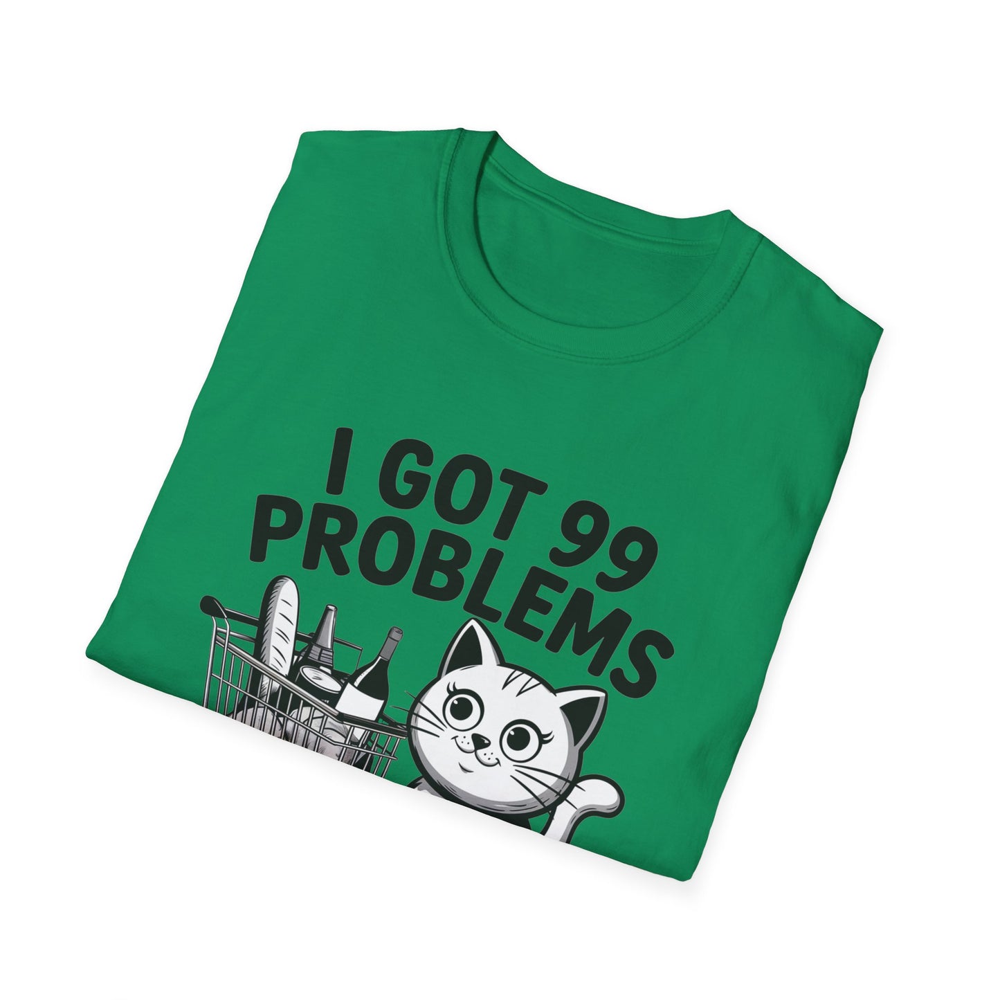 Funny Quote Cat T-Shirt - FiftyTees