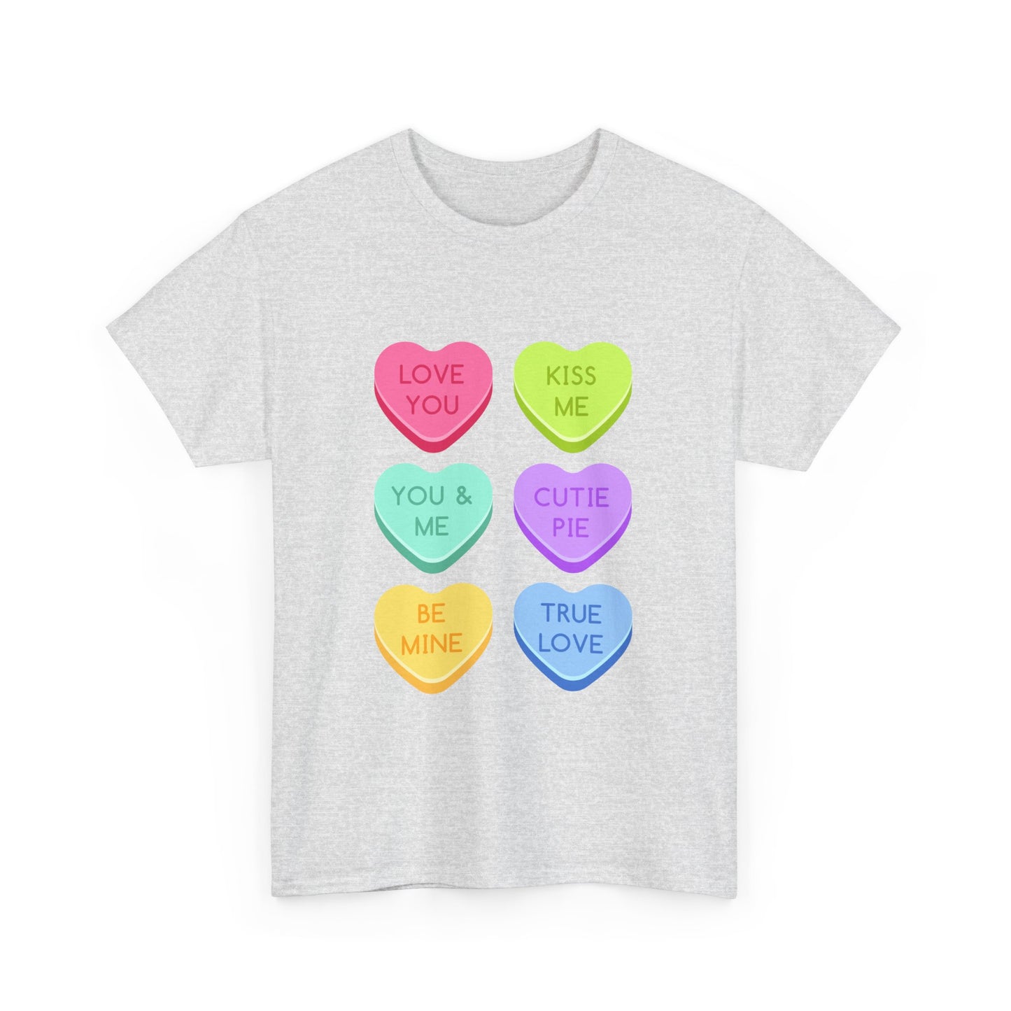 Valentine's Hearts Unisex Tee - FiftyTees