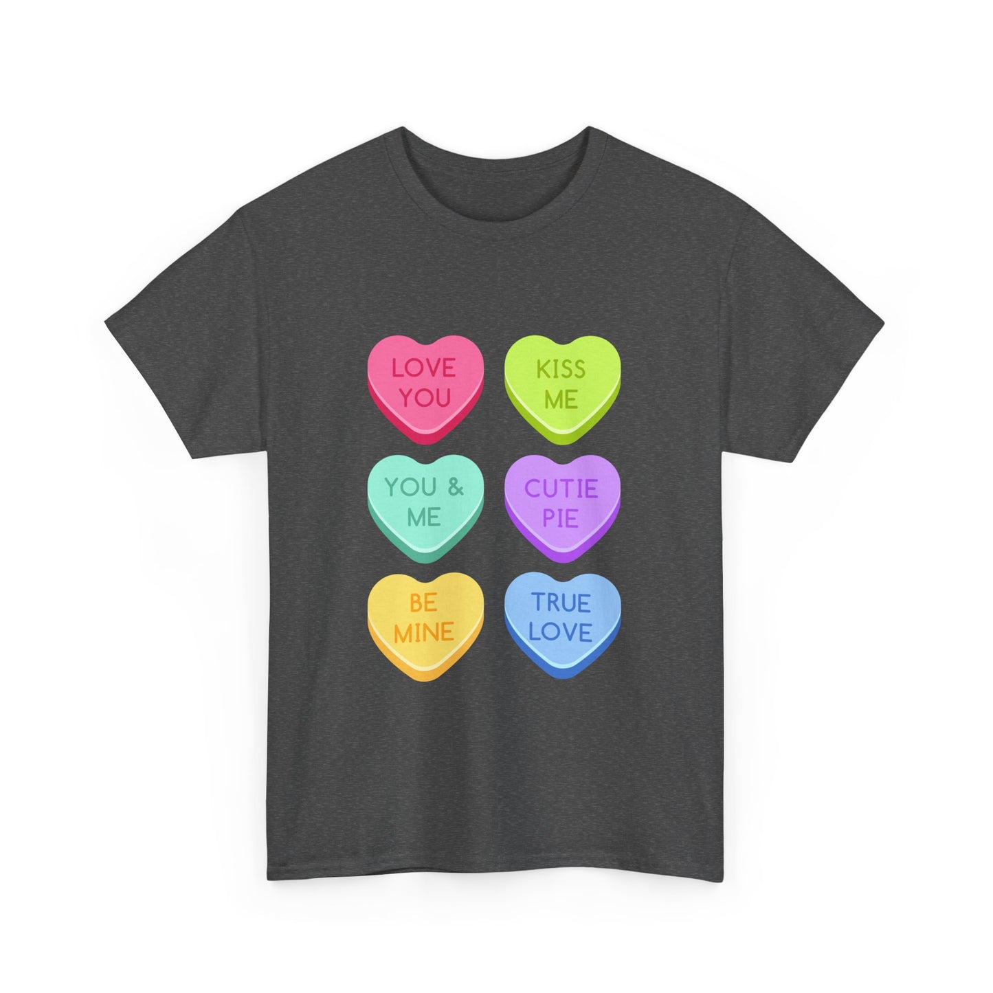 Valentine's Hearts Unisex Tee - FiftyTees