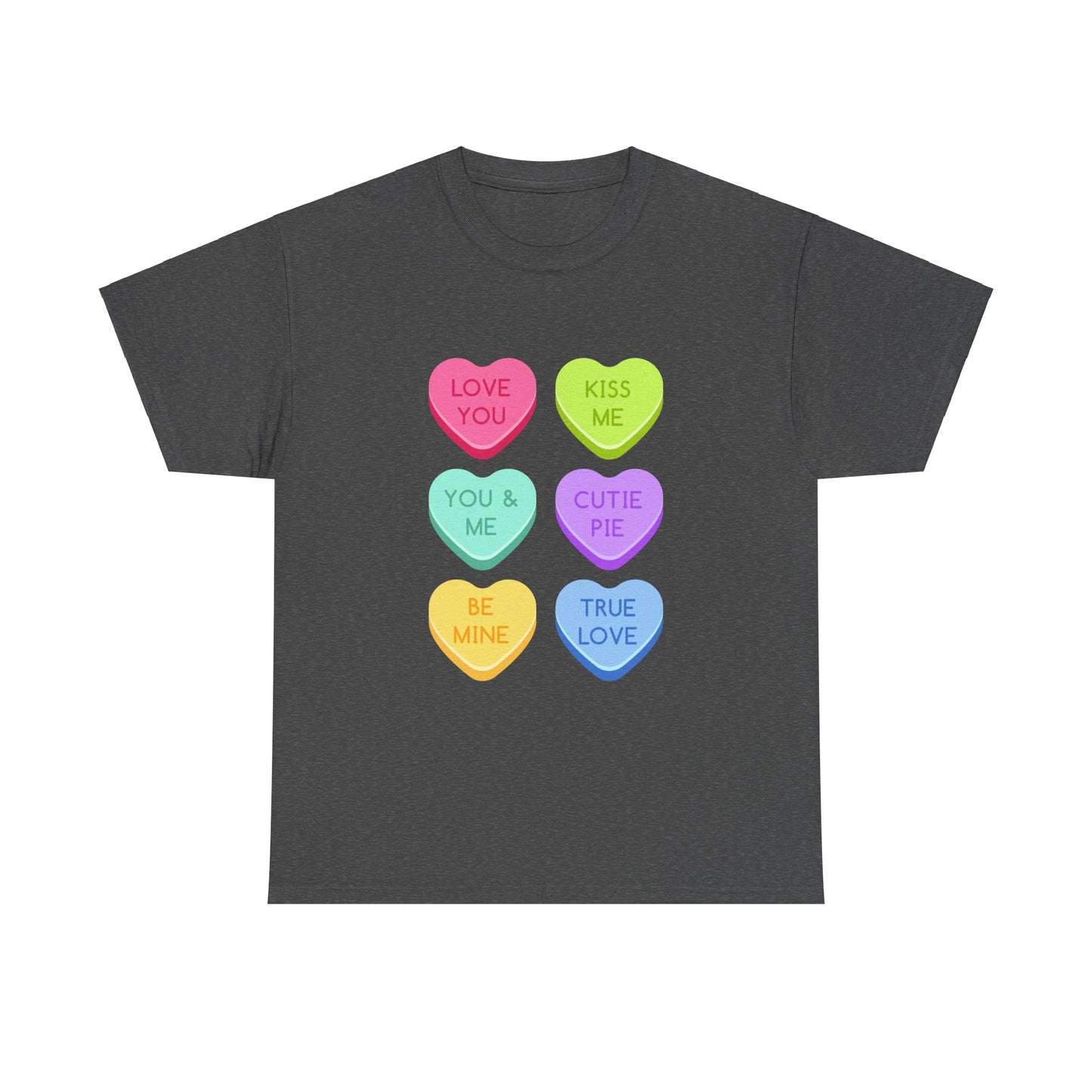 Valentine's Hearts Unisex Tee - FiftyTees