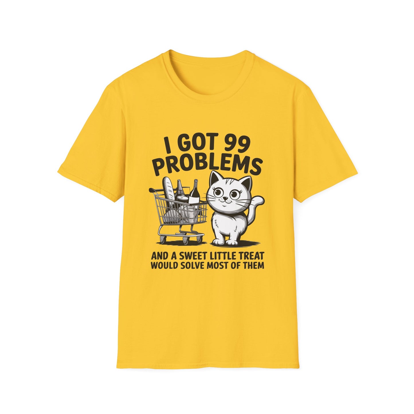 Funny Quote Cat T-Shirt - FiftyTees