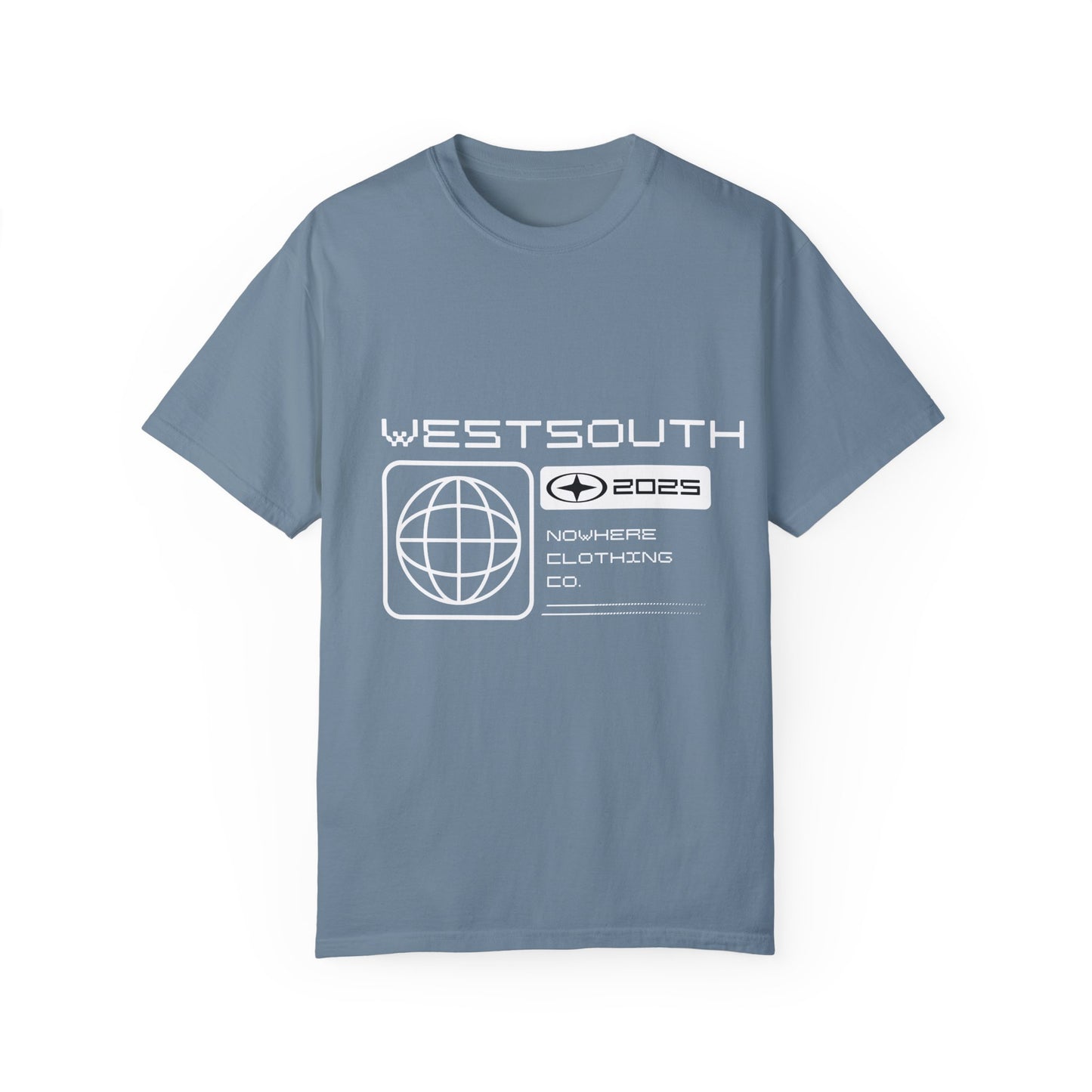 Vintage West South Clothing Company Garment-Dyed T-shirt, Retro Tee, Hipster Shirt, Distressed Top, Graphic Tee for Men and Women - FiftyTees
