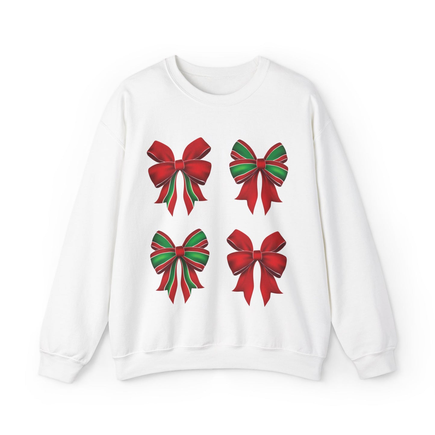 Christmas Bows Sweatshirt - FiftyTees