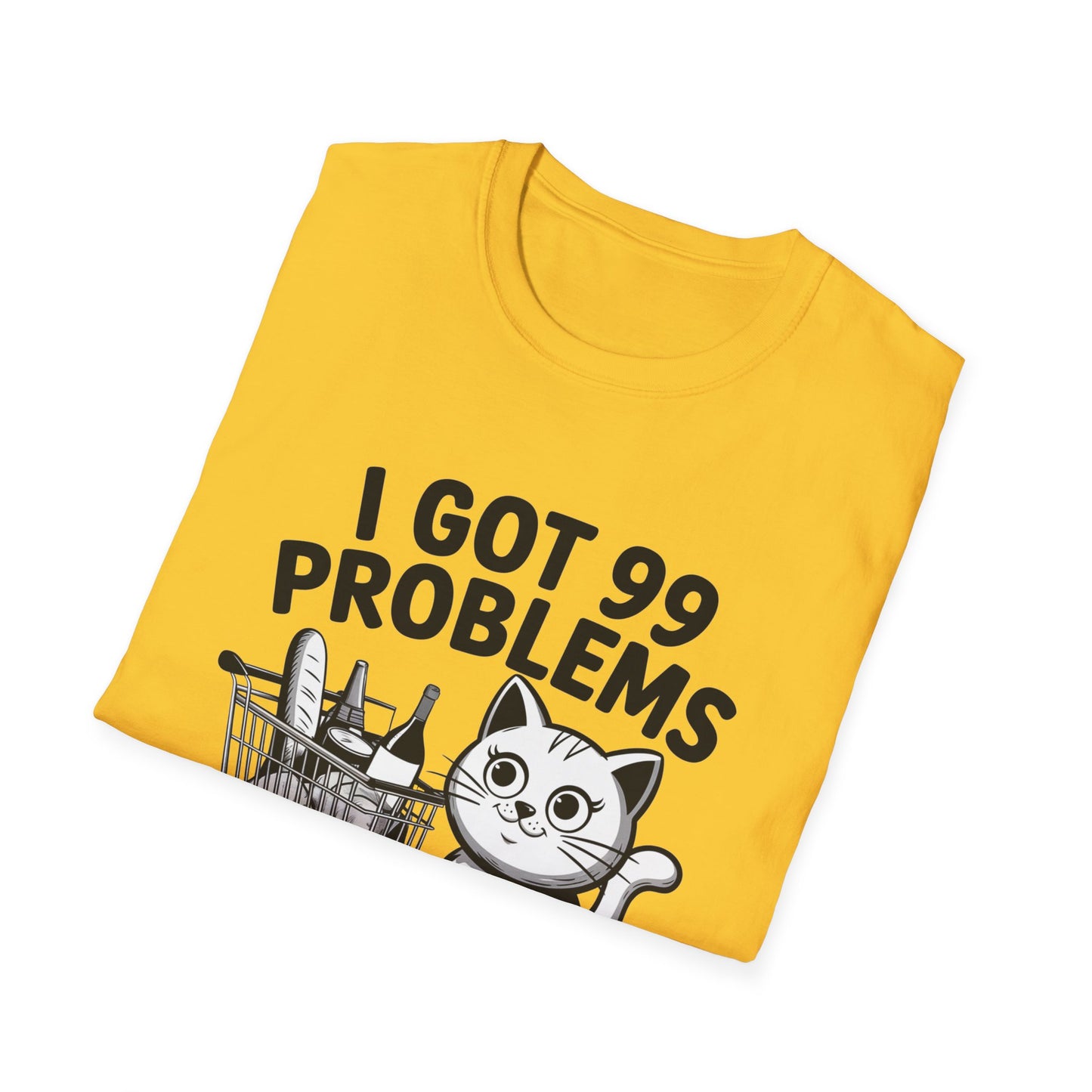 Funny Quote Cat T-Shirt - FiftyTees