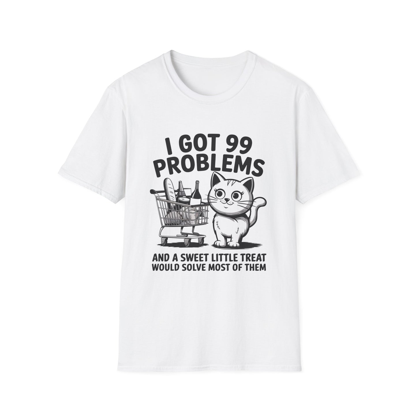 Funny Quote Cat T-Shirt - FiftyTees
