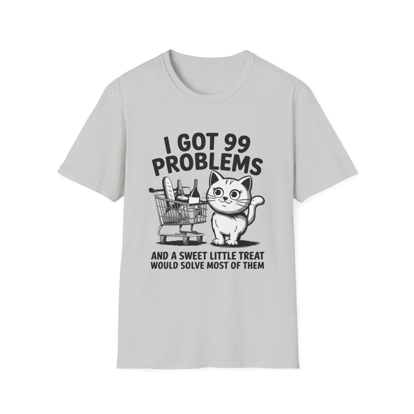 Funny Quote Cat T-Shirt - FiftyTees
