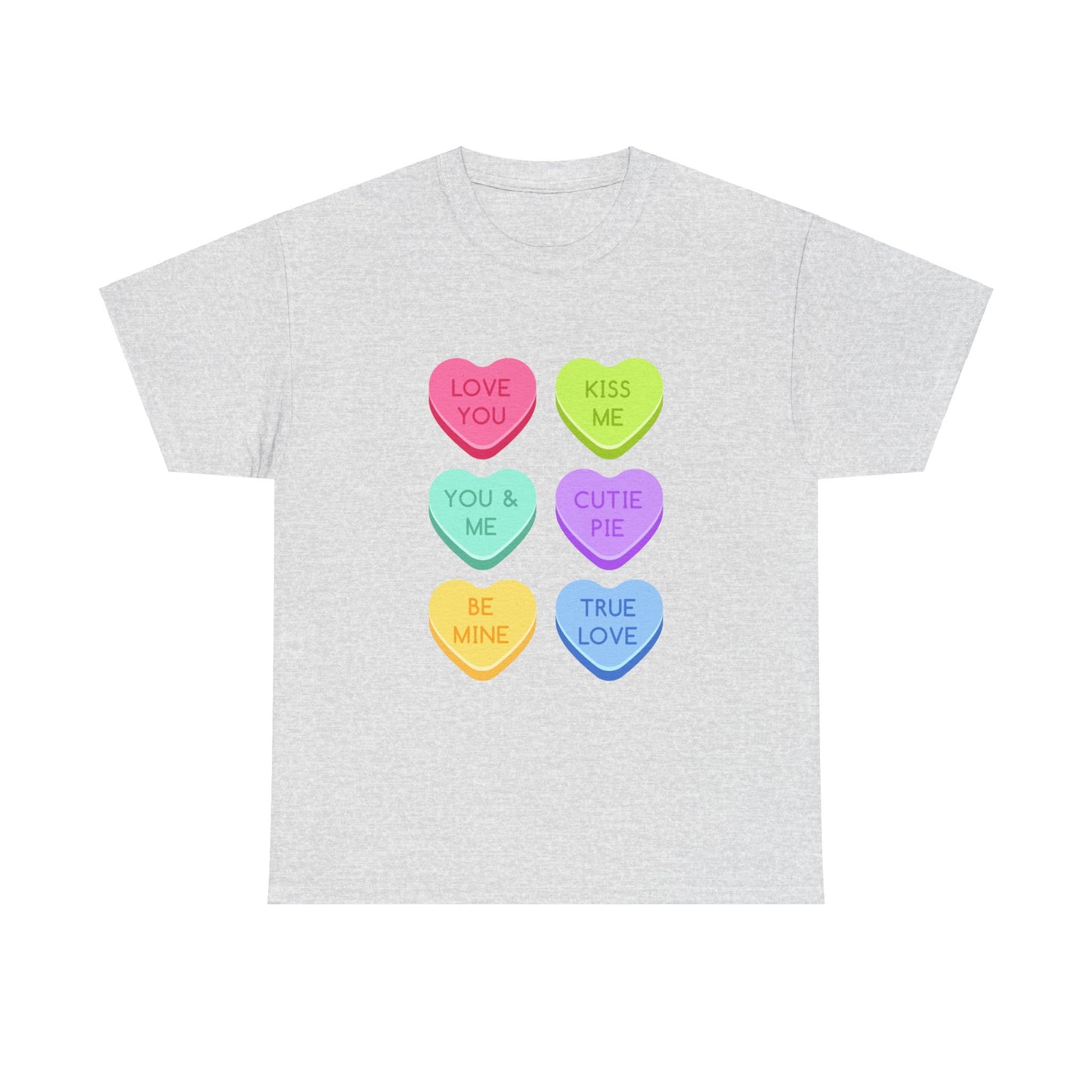 Valentine's Hearts Unisex Tee - FiftyTees