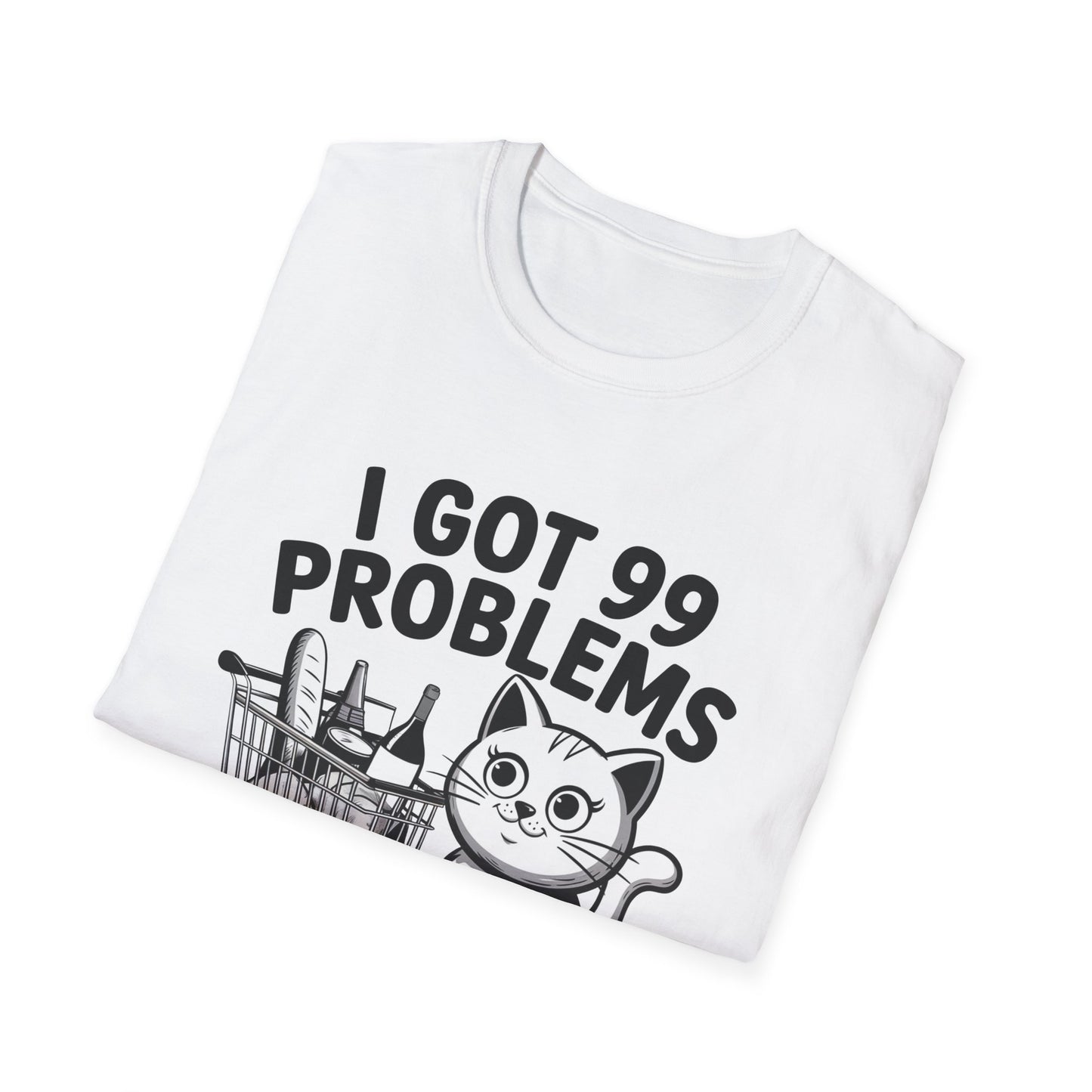 Funny Quote Cat T-Shirt - FiftyTees