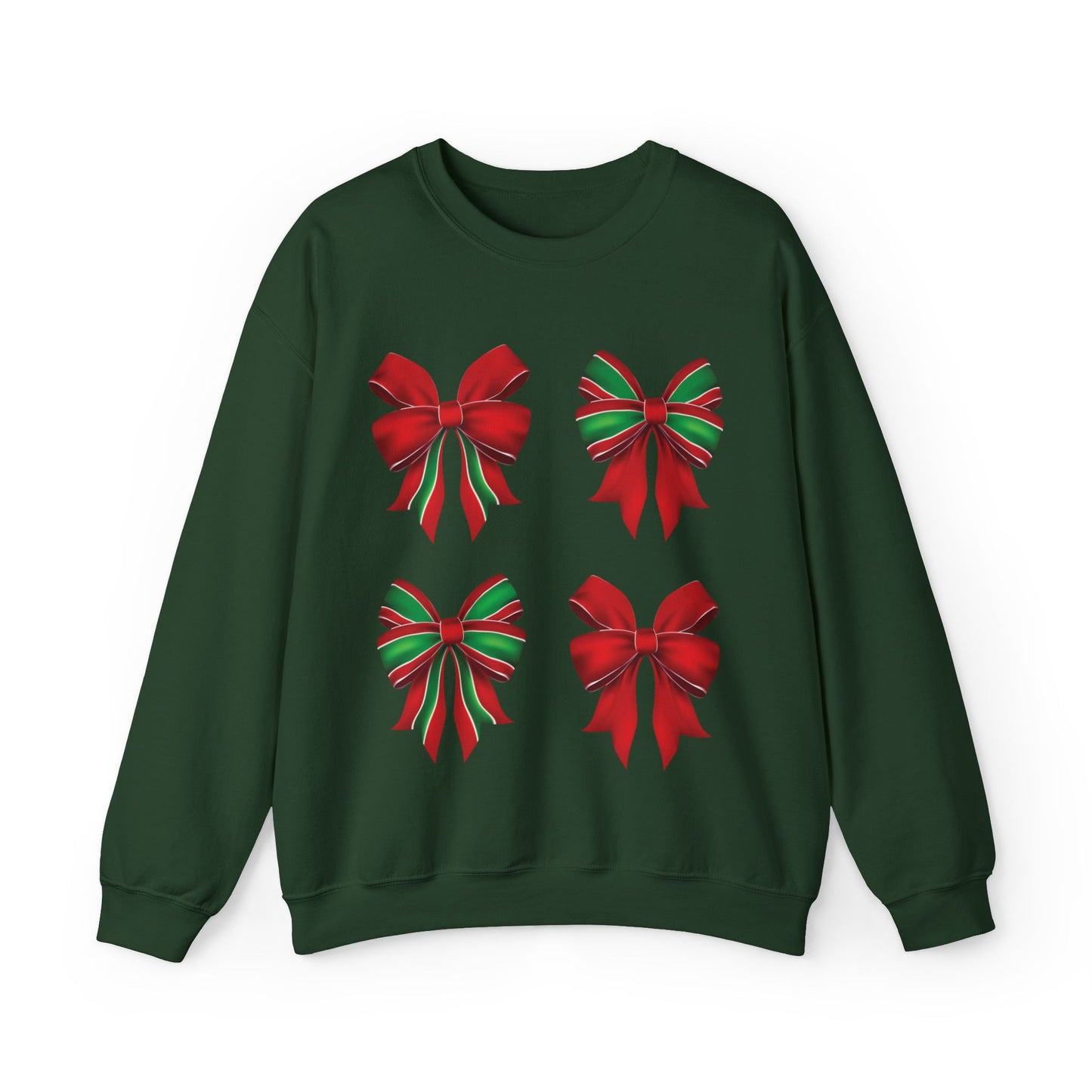 Christmas Bows Sweatshirt - FiftyTees