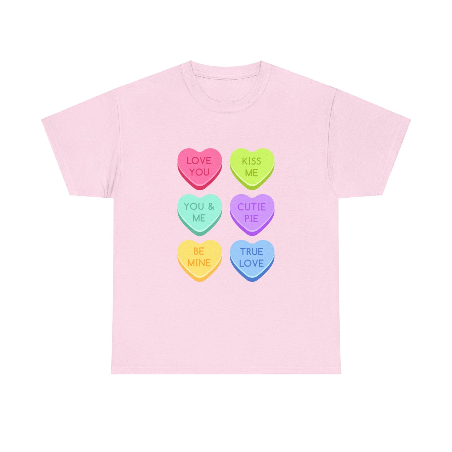 Valentine's Hearts Unisex Tee - FiftyTees