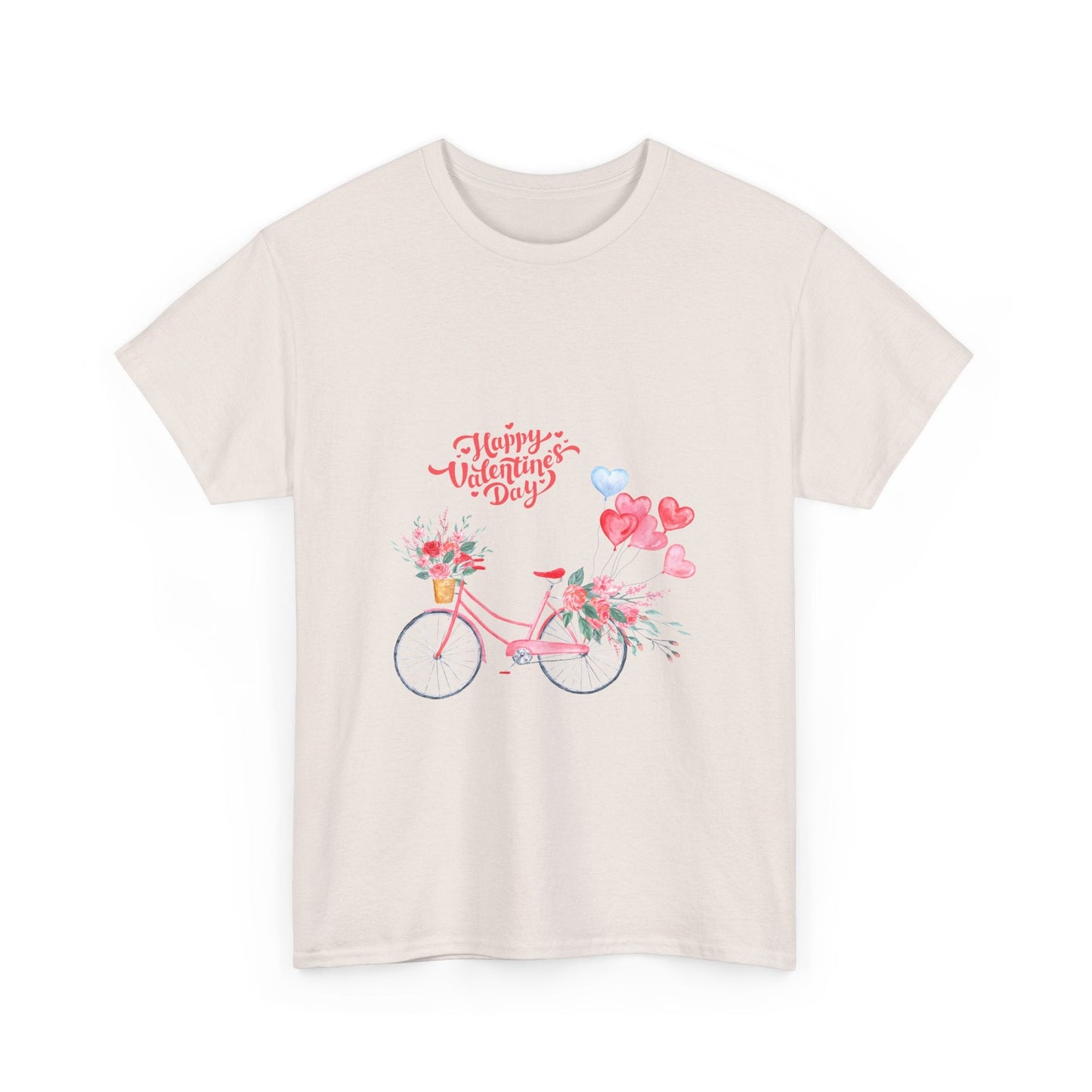 Bike Love Unisex Tee - Valentine’s Day Gift - T-Shirt