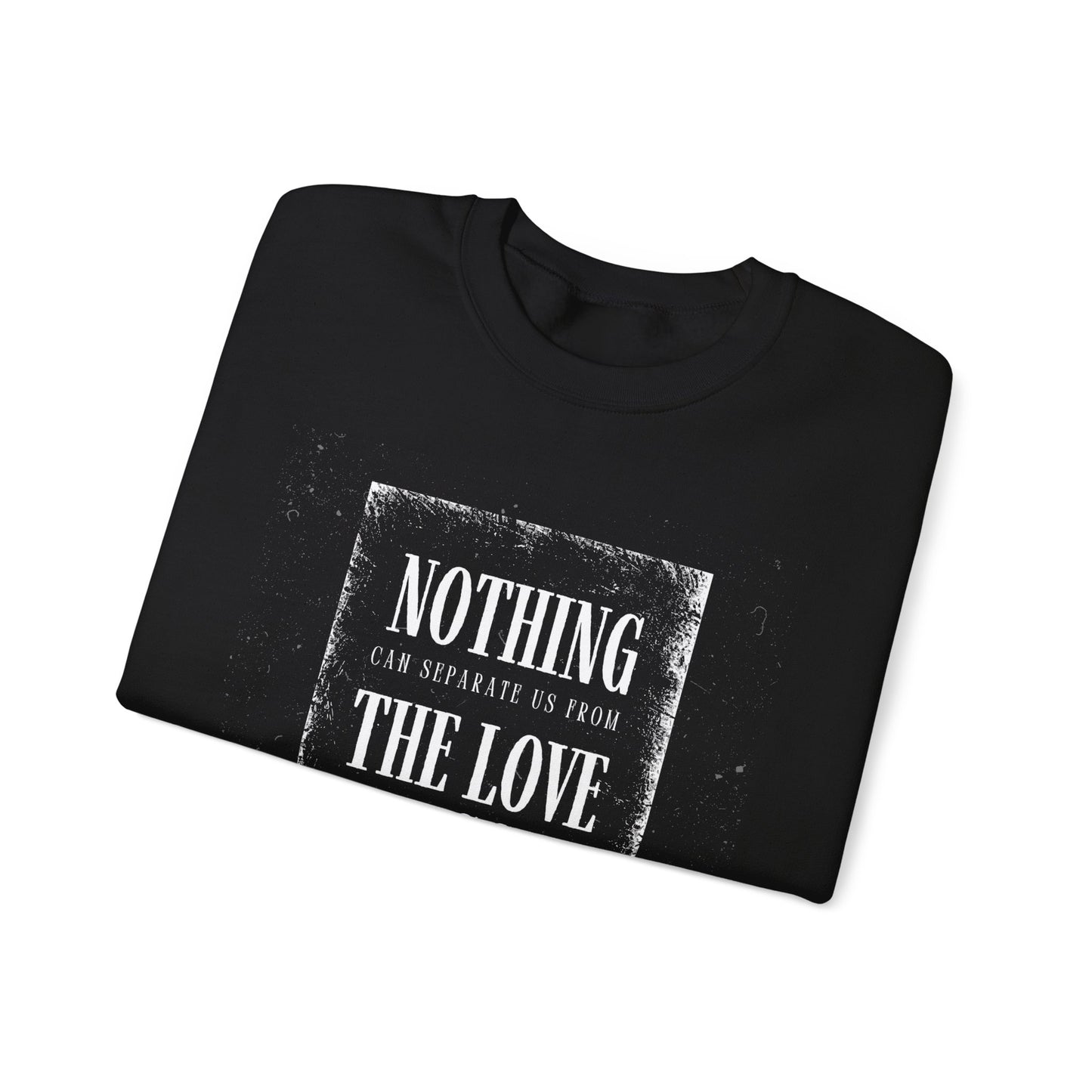 Religious Sweatshirt - The Love of God Design - FiftyTees 