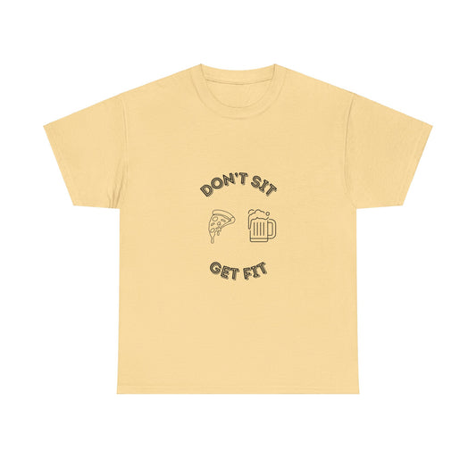 T-Shirt Git Fit Unisex Heavy Cotton Tee - FiftyTees 