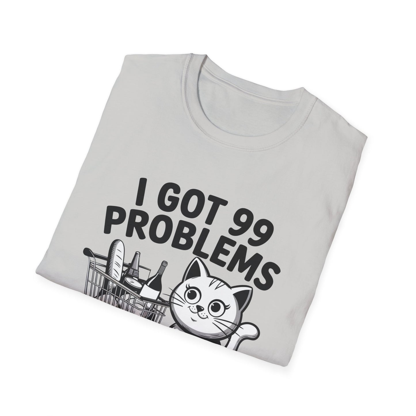 Funny Quote Cat T-Shirt - FiftyTees 