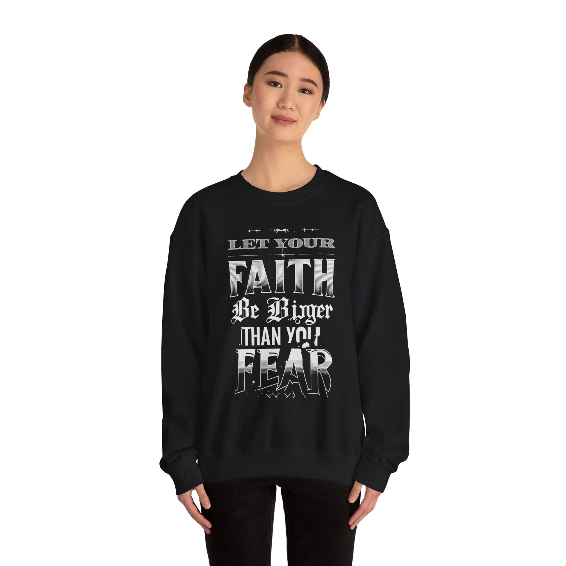 Faith Crewneck Sweatshirt - FiftyTees 
