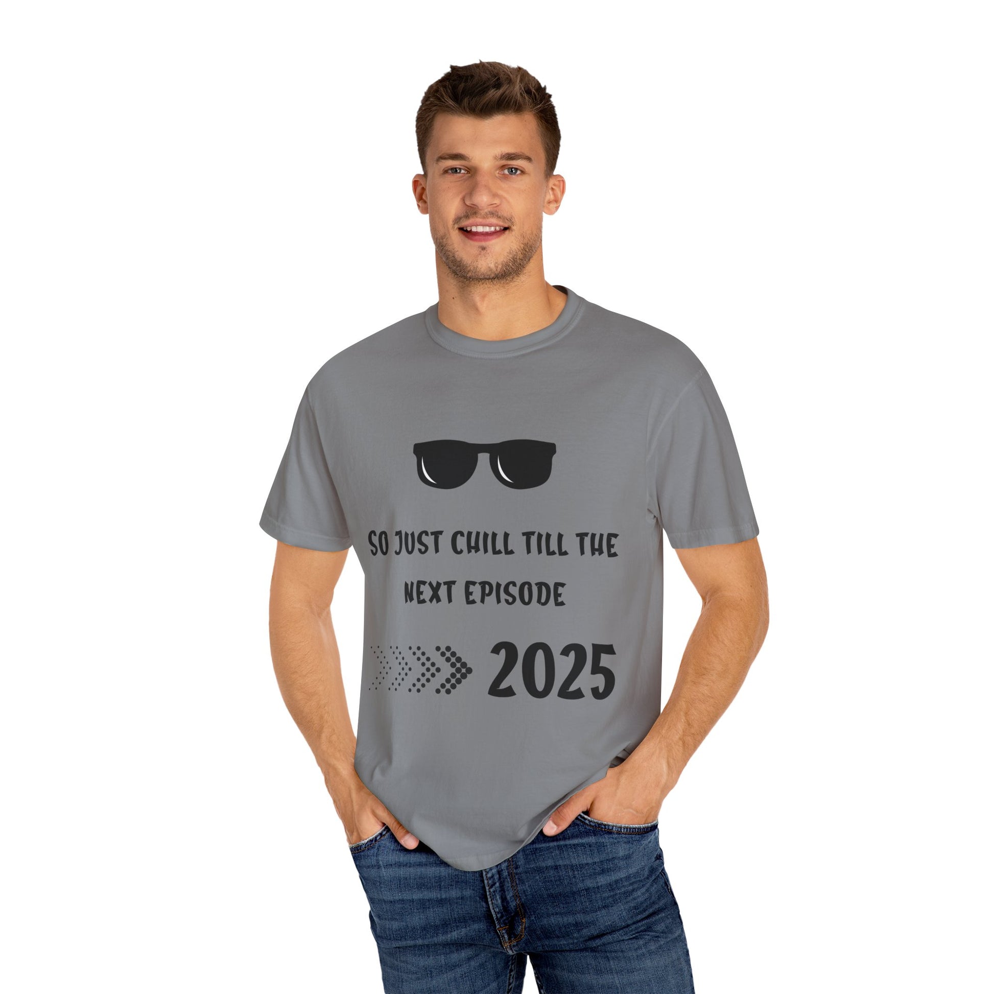 Chilled 2025 Garment-Dyed T-shirt - FiftyTees 