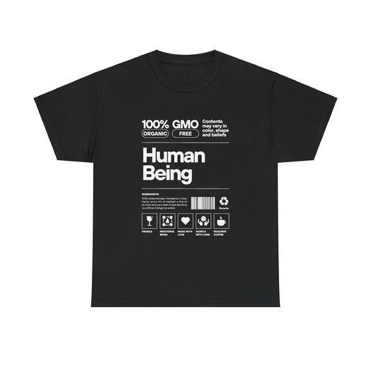 Funny Human Being Tee - FiftyTees 