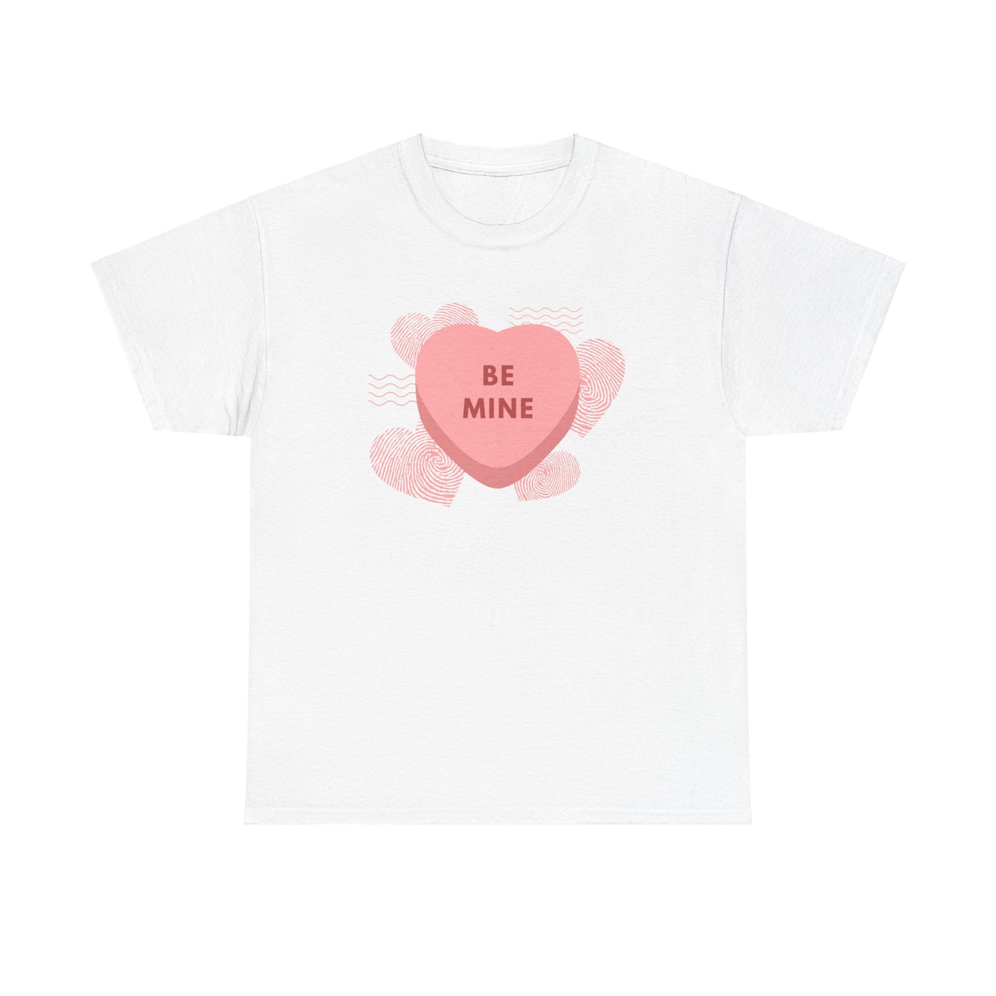 Valentine's Day Unisex Tee - Be Mine Valentine Design - FiftyTees 