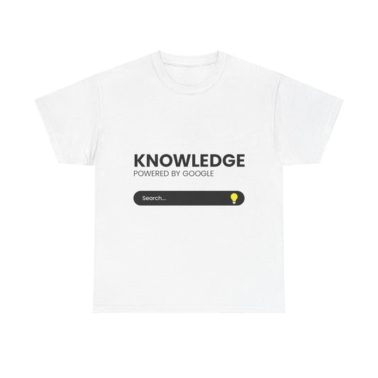 Knowledge Unisex Tee - FiftyTees 