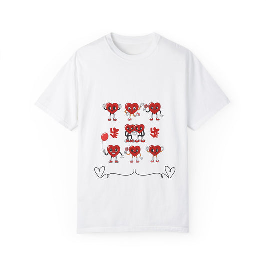 Comfort Color Valentine Shirt - T-Shirt - FiftyTees 
