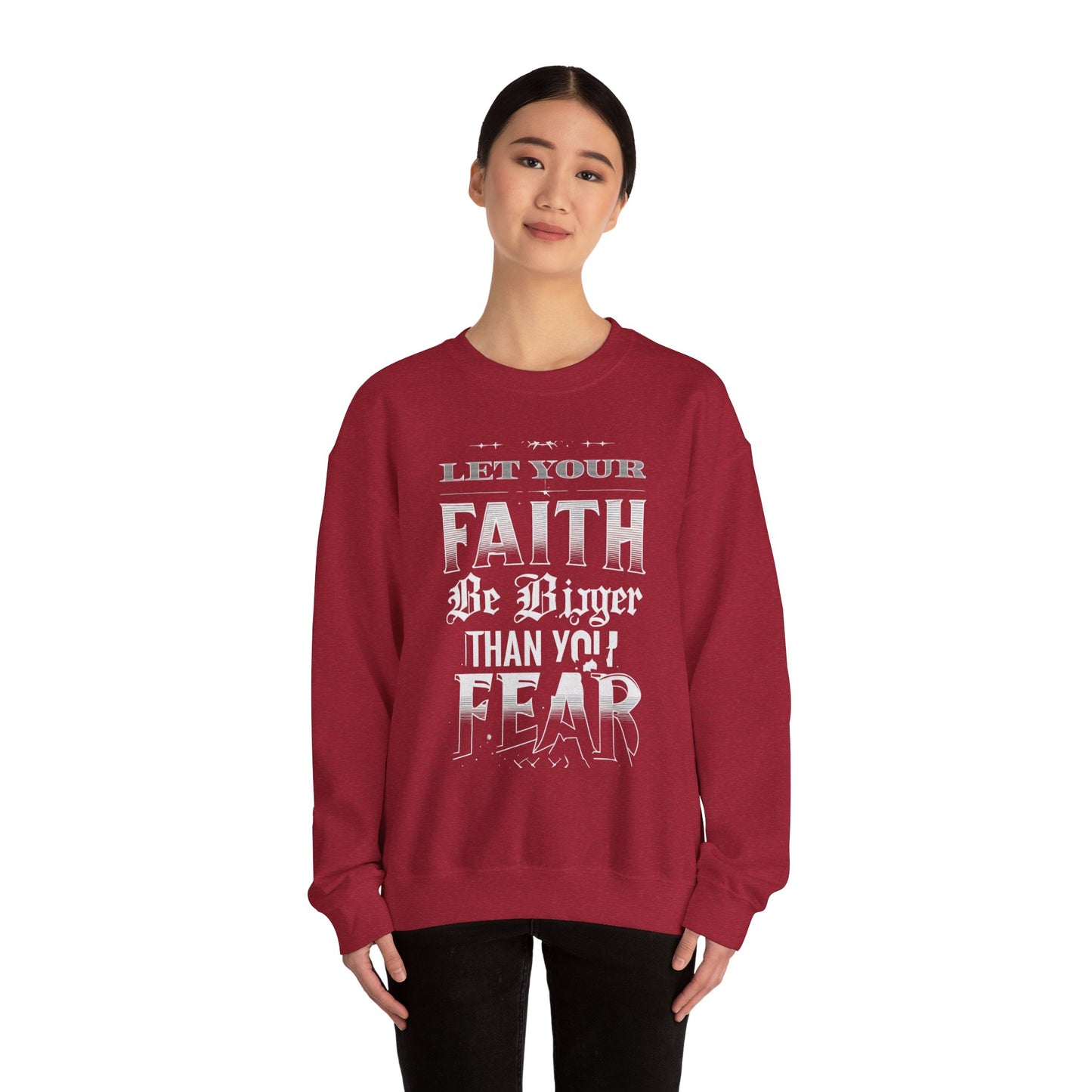 Faith Crewneck Sweatshirt - FiftyTees 