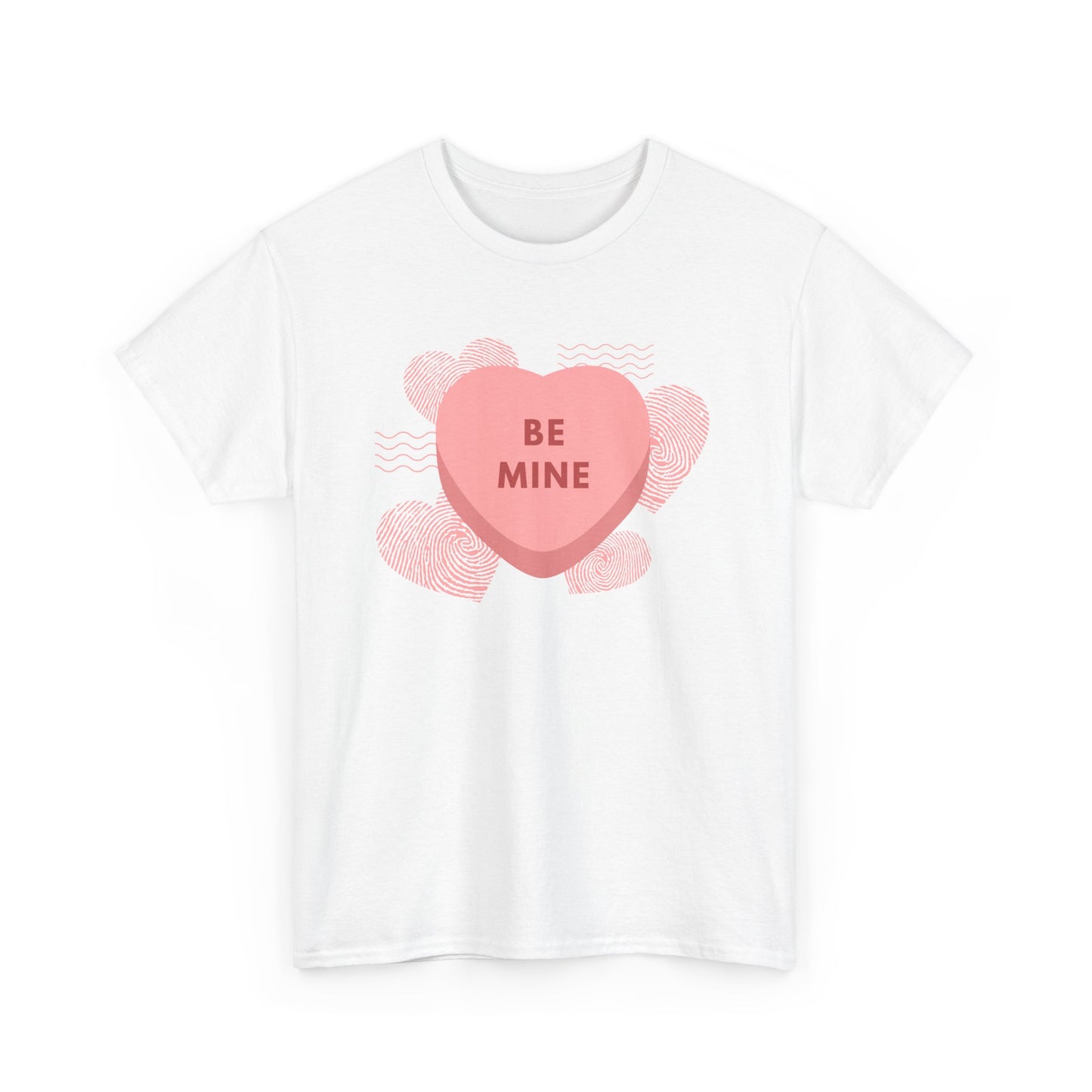 Valentine's Day Unisex Tee - Be Mine Valentine Design - FiftyTees 