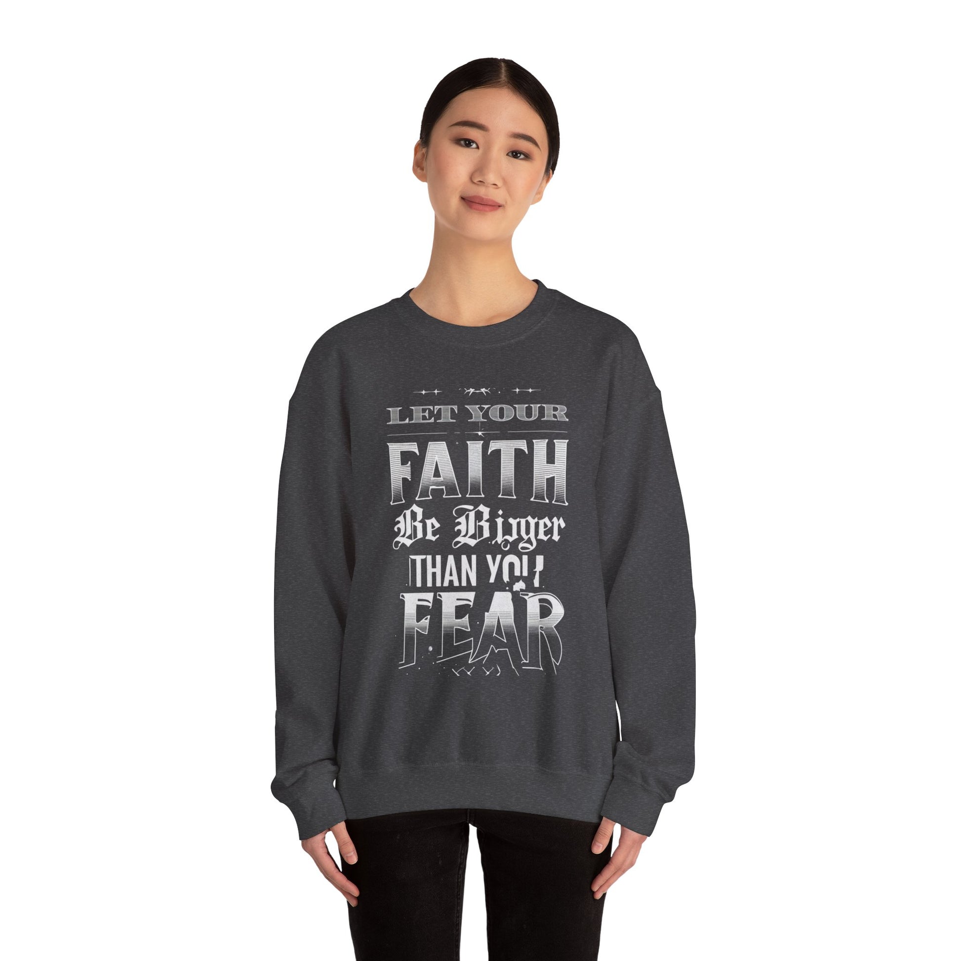 Faith Crewneck Sweatshirt - FiftyTees 