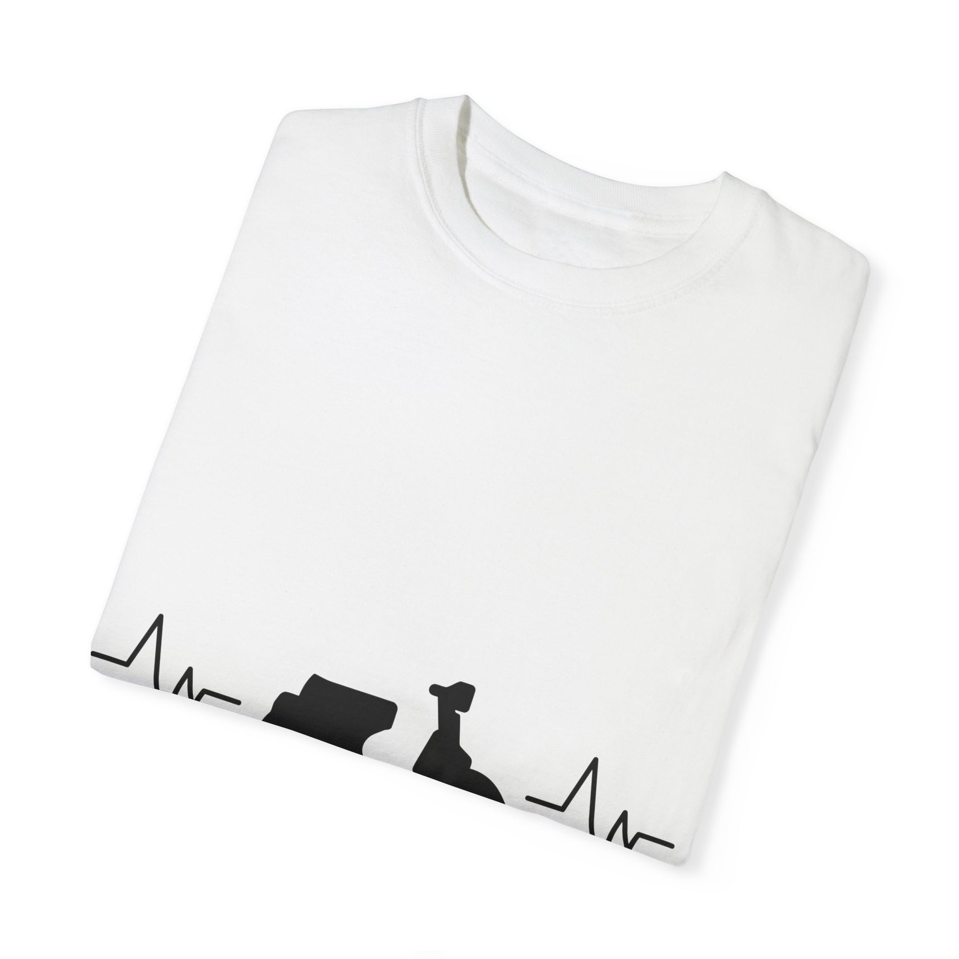 Scooter T-shirt - Vintage Style Unisex Garment-Dyed Tee - FiftyTees 