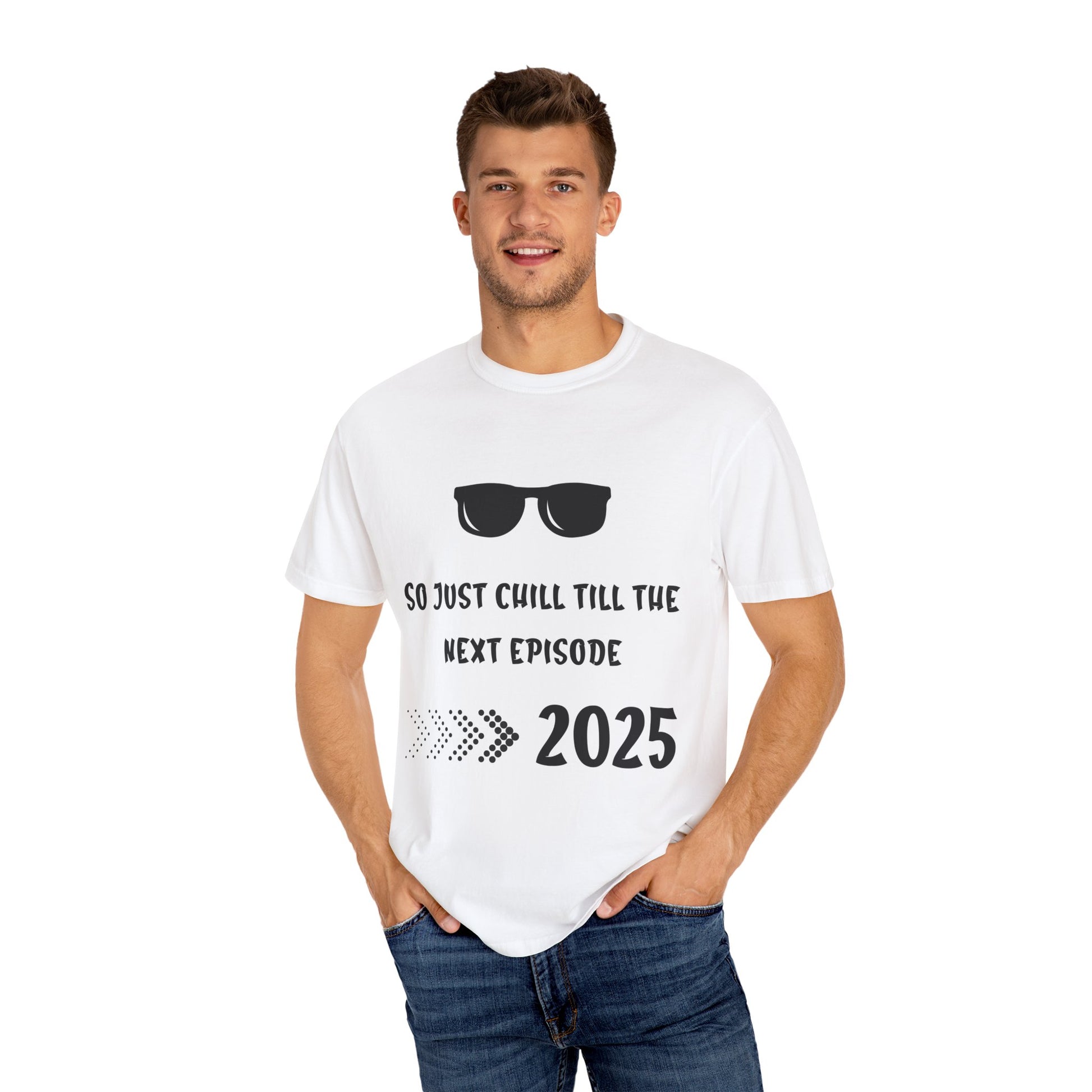 Chilled 2025 Garment-Dyed T-shirt - FiftyTees 