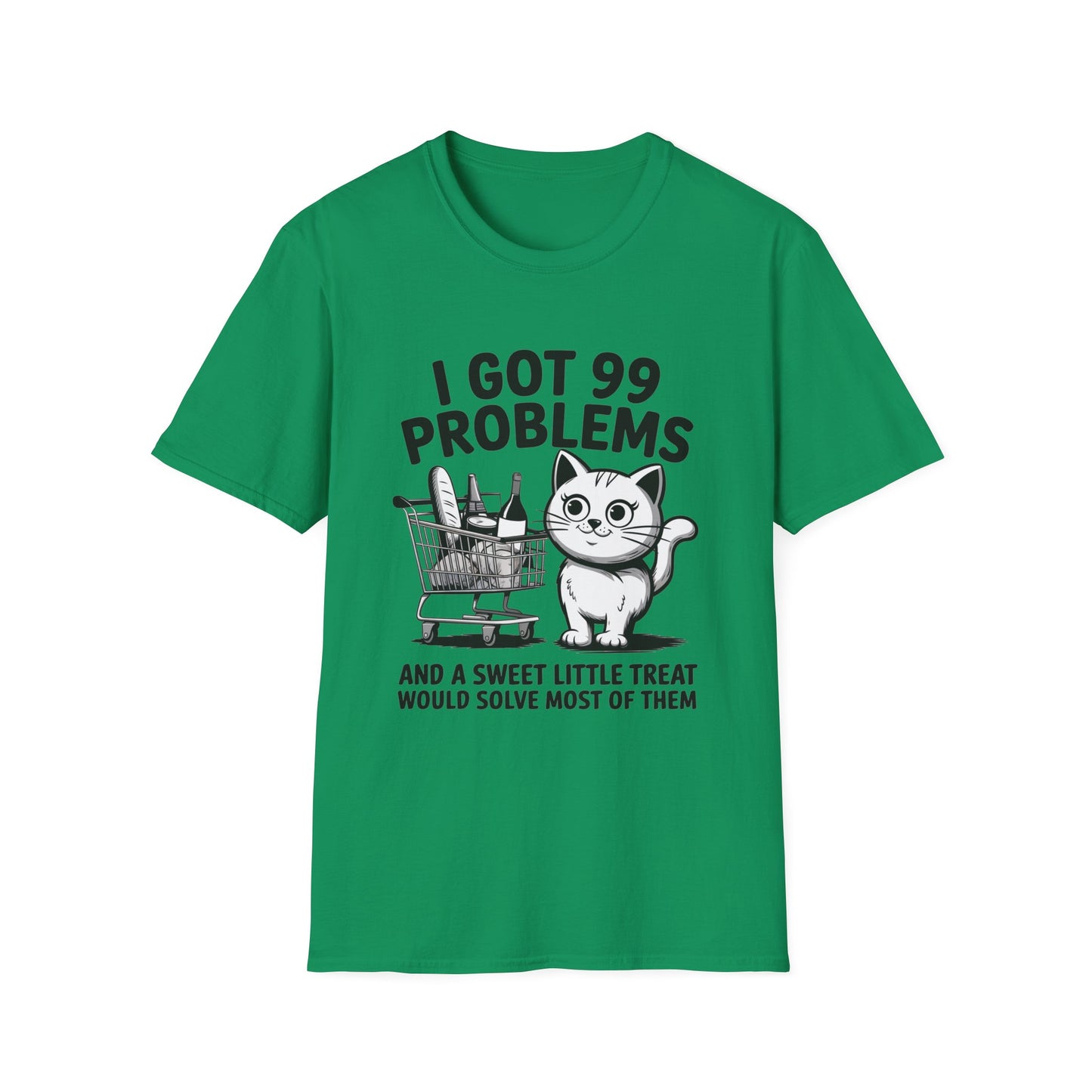 Funny Quote Cat T-Shirt - FiftyTees 