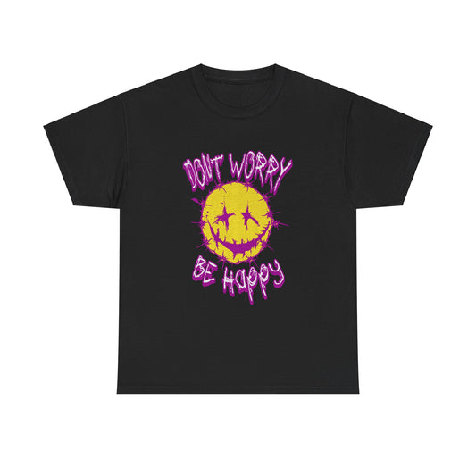 Copy of Copy of Tee - Don't Worry, Be Happy - Positive Vibes T-Shirt - FiftyTees 