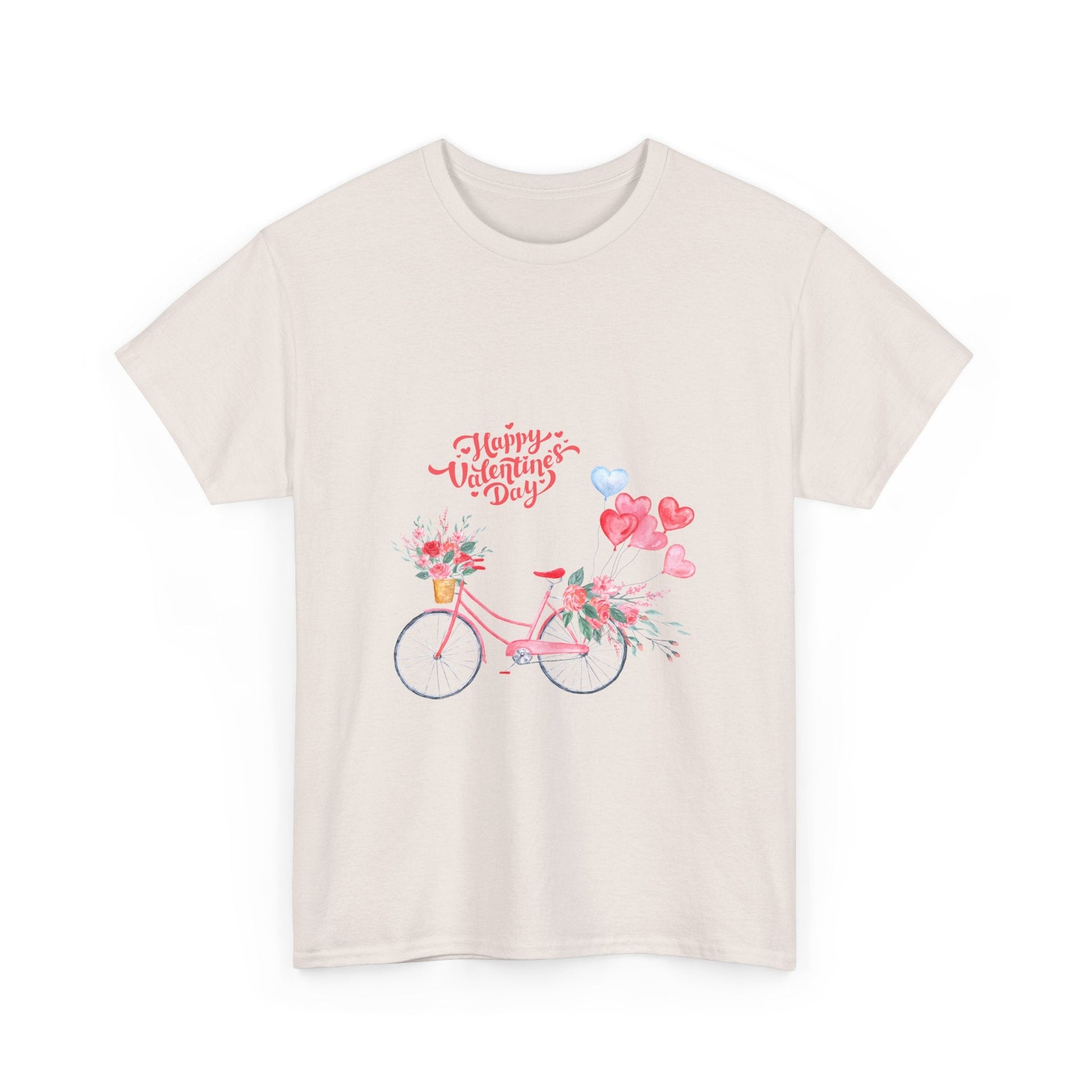 Bike Love Unisex Tee - Valentine’s Day Gift - T-Shirt